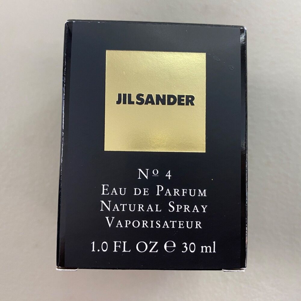 Jil Sander No 4 Eau De Parfum Natural Spray Vaporisateur 1.0 oz 30 ml NEW in BOX - Picture 2 of 6